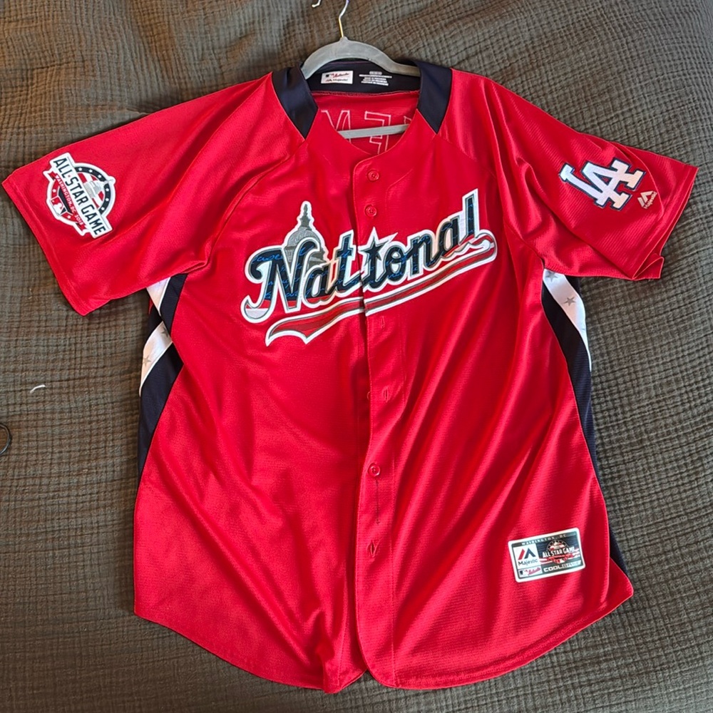 2018 All Star game National League Matt Kemper Dodgers jersey  size 48